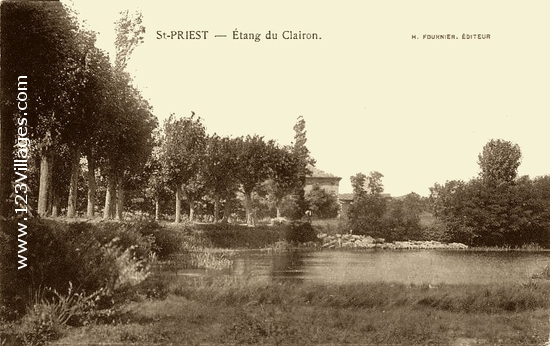 Carte postale de Saint-Priest