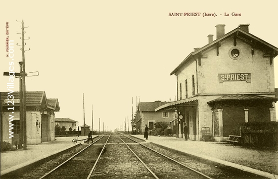 Carte postale de Saint-Priest