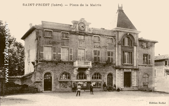 Carte postale de Saint-Priest