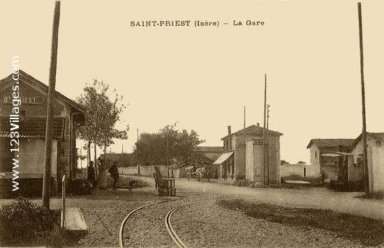 Carte postale de Saint-Priest