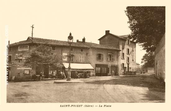 Carte postale de Saint-Priest