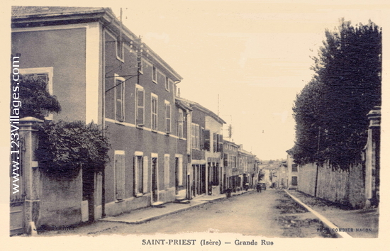 Carte postale de Saint-Priest