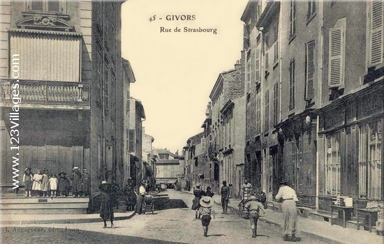 Carte postale de Givors