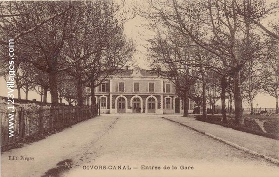 Carte postale de Givors