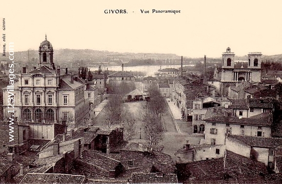 Carte postale de Givors