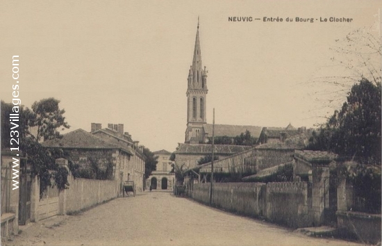 Carte postale de Neuvic