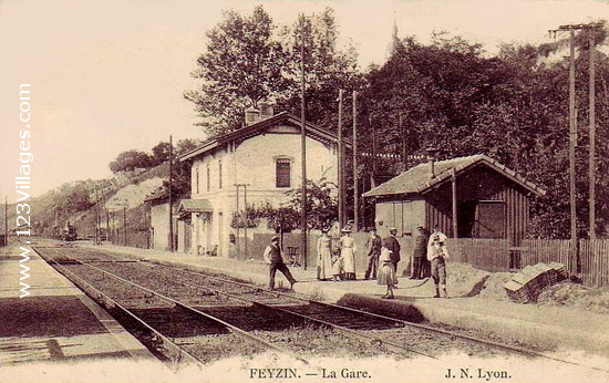 Carte postale de Feyzin