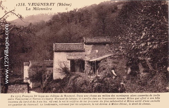 Carte postale de Vaugneray