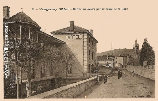 Carte postale de Vaugneray