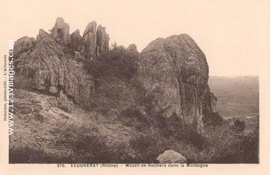 Carte postale de Vaugneray