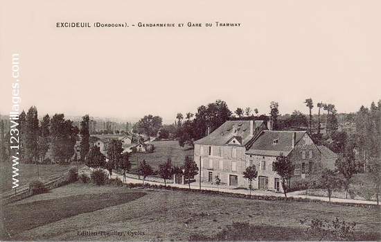 Carte postale de Excideuil