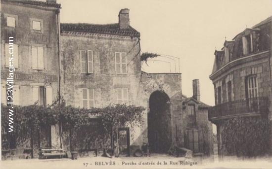 Carte postale de Belvès