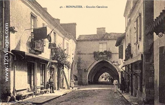 Carte postale de Monpazier