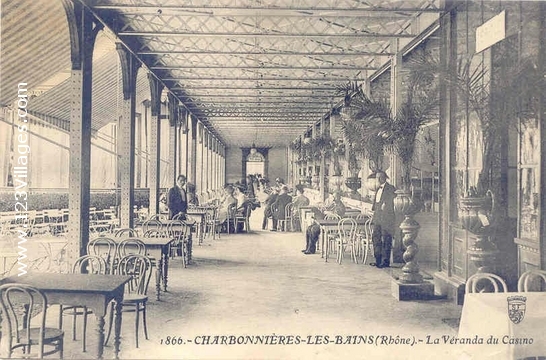 Carte postale de Charbonnières-les-Bains