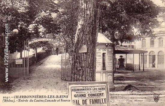 Carte postale de Charbonnières-les-Bains