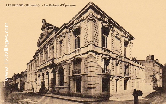 Carte postale de Libourne