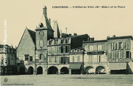 Carte postale de Libourne