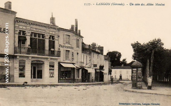 Carte postale de Langon