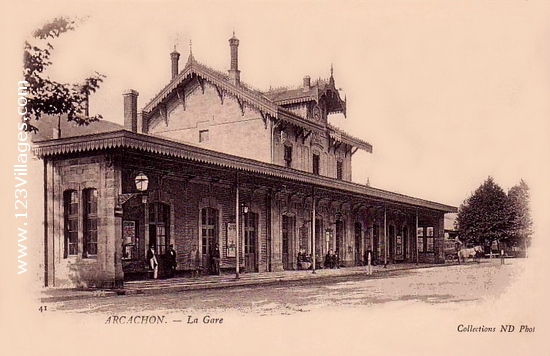 Carte postale de Arcachon