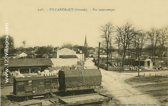 Carte postale de Villandraut