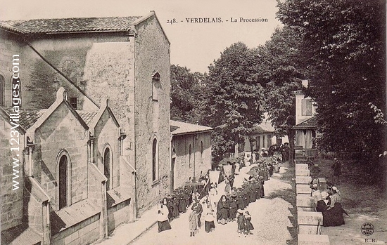 Carte postale de Verdelais