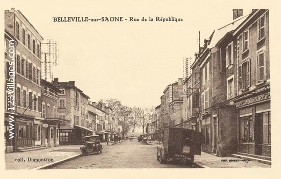 Carte postale de Belleville