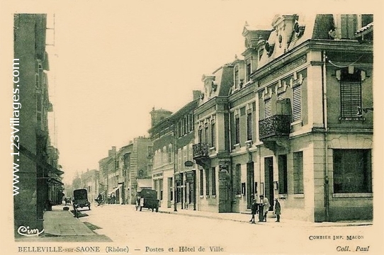 Carte postale de Belleville