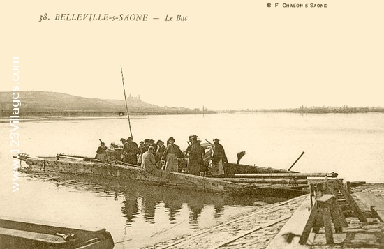 Carte postale de Belleville