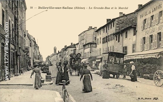 Carte postale de Belleville