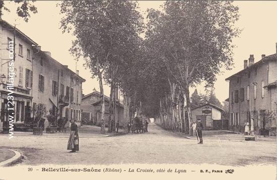 Carte postale de Belleville