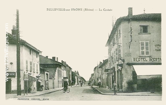 Carte postale de Belleville