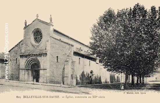 Carte postale de Belleville