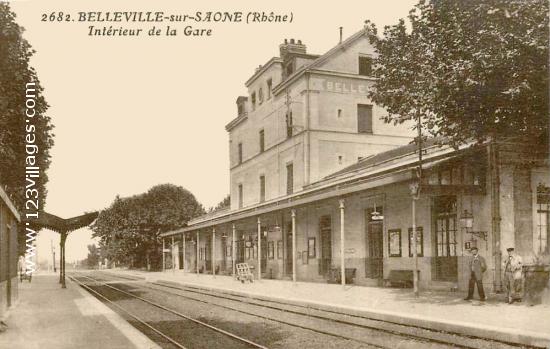 Carte postale de Belleville