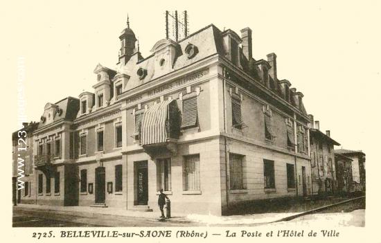 Carte postale de Belleville