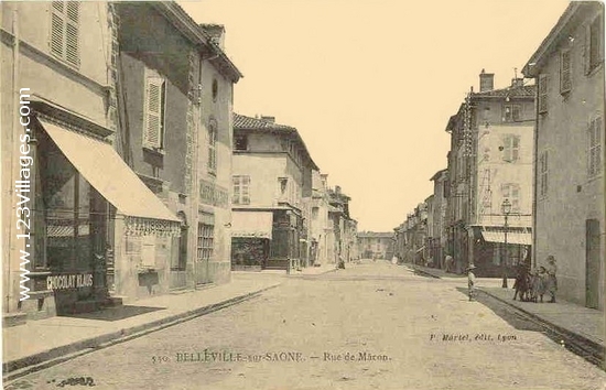 Carte postale de Belleville