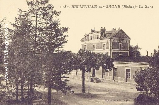 Carte postale de Belleville