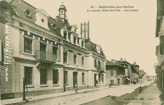 Carte postale de Belleville