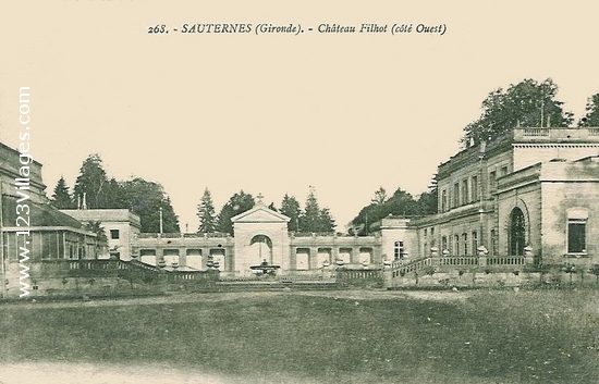 Carte postale de Sauternes