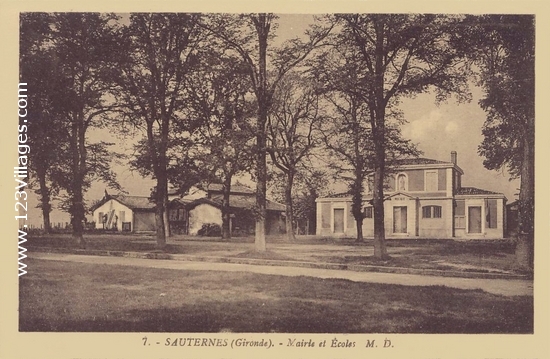 Carte postale de Sauternes