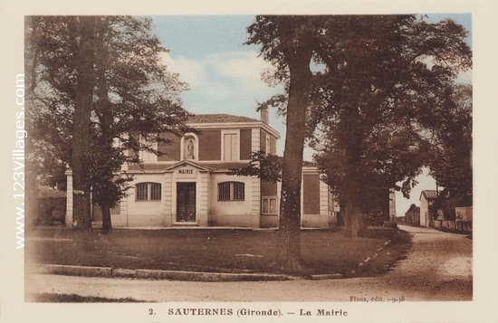 Carte postale de Sauternes