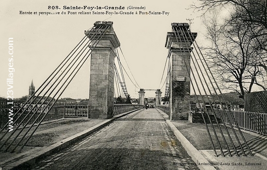 Carte postale de Sainte-Foy-la-Grande