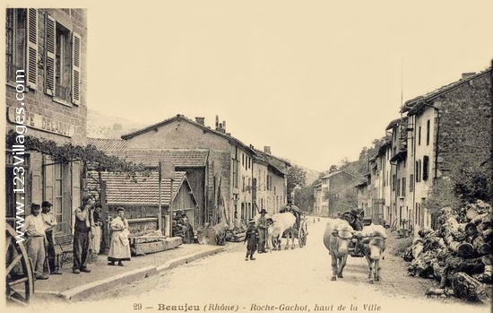 Carte postale de Beaujeu