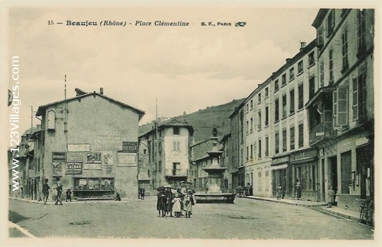 Carte postale de Beaujeu