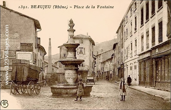 Carte postale de Beaujeu