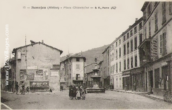 Carte postale de Beaujeu