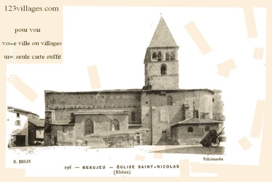 Carte postale de Beaujeu