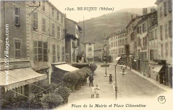 Carte postale de Beaujeu