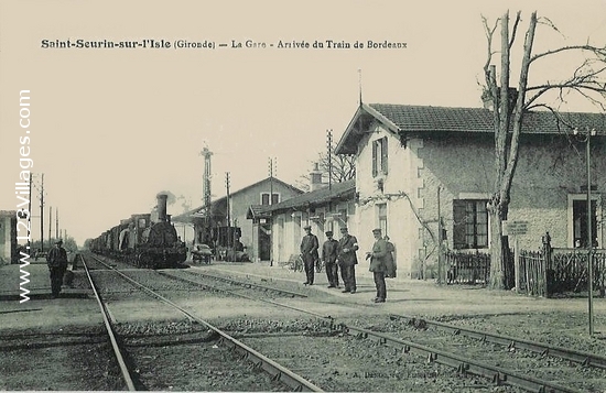 Carte postale de Saint-Seurin-sur-l Isle