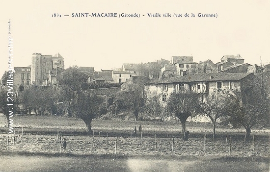 Carte postale de Saint-Macaire