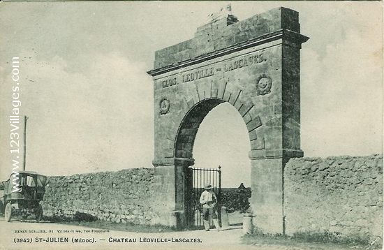 Carte postale de Saint-Julien-Beychevelle